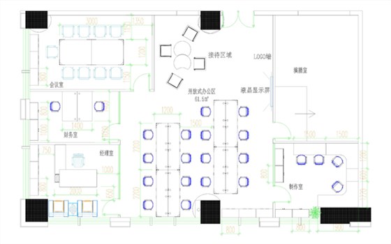 公司平面布局圖